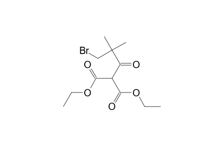 Ethyl-5-bromo-4,4-dimethyl-2-(ethoxycarbonyl)-3-oxopentanoate