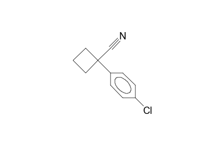 CYCLOBUTANECARBONITRILE, 1-/P- CHLOROPHENYL/-,