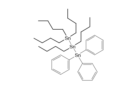 Sn,Sn,Sn,Sn',Sn'-PENTABUTYL-Sn'',Sn'',Sn''-TRIPHENYLTRITIN