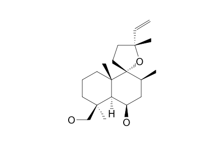 (4S,5S,6R,8S,9R,10S,13R)-9,13-EPOXY-14-LABDENE-6,19-DIOL