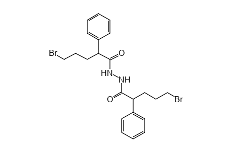 1,2-bis(5-bromo-2-phenylvaleryl)hydrazine