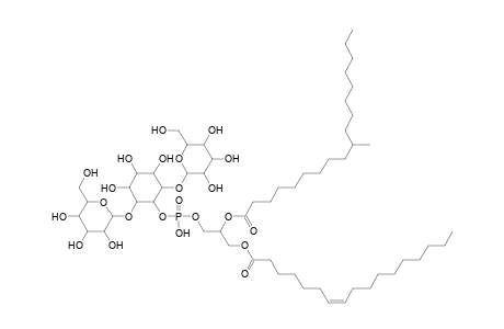 Ac2PIM2 18:0(methyl)_17:1