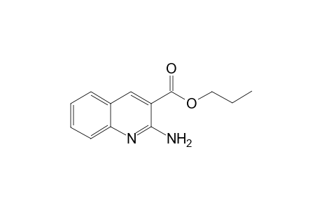 2-Amino-3-quinolinecarboxylic acid propyl ester