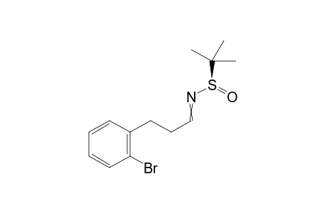 (R(S))-N-(tert-Butanesulfinyl)-3-(2-bromophenyl)propan-1-imine