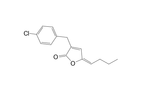 (5E)-5-butylidene-3-(4-chlorobenzyl)furan-2-one