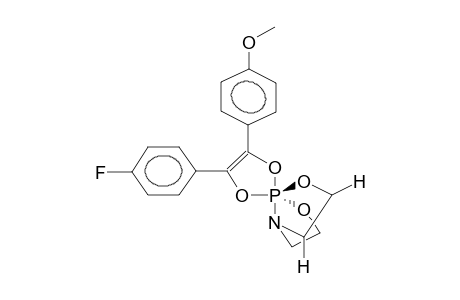 [1-(4-METHOXYPHENYL)-2-(4-FLUOROPHENYL)ETHYNEDIOXY](N,O-DIMETHYLENEAMINOOXY)(N,O'-DIMETHYLENEAMINOOXY)PHOSPHORANE