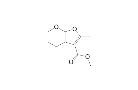 2-Methyl-4,5,6,7a-tetrahydro-3aH-furo[2,3-b]pyran-3-carboxylic acid methyl ester