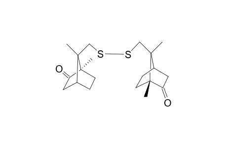 Bis[(1R,4R,7R)-9-camphor] disulfide