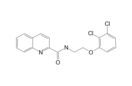 Quinoline-2-carboxylic acid [2-(2,3-dichloro-phenoxy)-ethyl]-amide