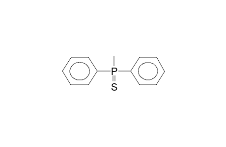 Phosphine sulfide, methyldiphenyl-
