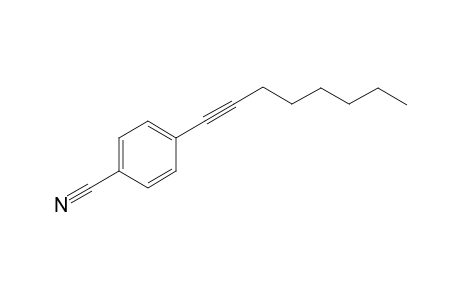 Benzonitrile, 4-(1-octynyl)-