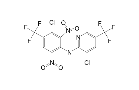 2-CHLORO-3,5-DINITRO-4-(3-CHLORO-5-TRIFLUOROMETHYLPYRIDIN-2-YL)-AMINO-BENZOTRIFLUORIDE