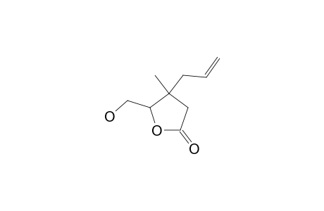 (4S,5S)-4-ALLYL-5-HYDROXYMETHYL-4-METHYLTETRAHYDROFURAN-2-ONE