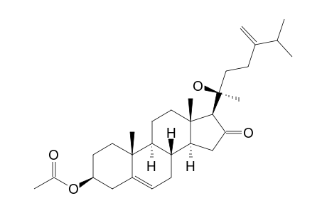 (20S)-3-BETA-ACETOXY-20-HYDROXY-ERGOSTA-5,24(28)-DIENE