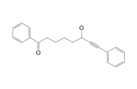 6-Hydroxy-1,8-diphenyl-7-octine-1-one