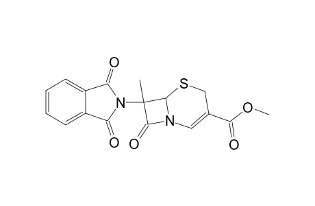 TRANS-(6S-7R/6R-7S)-3-METHOXYCARBONYL-7-METHYL-7-PHTHALIMIDOCEPHEME