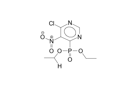 4-DIETHOXYPHOSPHINYL-5-NITRO-6-CHLOROPYRIMIDINE