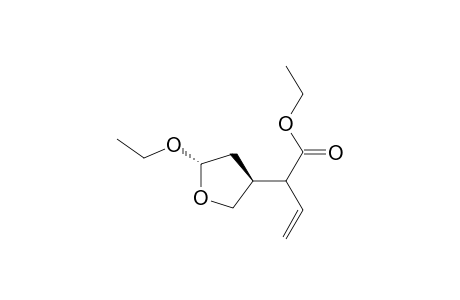 Trans-4-((E)-3-carbethoxy-3-propenyl)-2-ethoxytetrahydrofuran