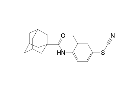 Adamantane-1-carboxylic acid (2-methyl-4-thiocyanato-phenyl)-amide