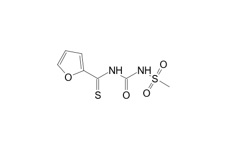 1-(methylsulfonyl)-3-(thio-2-furoyl)urea