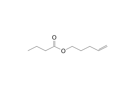 Butanoic acid, 4-pentenyl ester