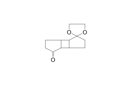 Spiro{tricyclo[5.3.0.0(2,6)]decan-8-one-3,2'-(1',3'-dioxolane)}