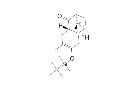 (1R,3R,8S,9R)-6-(TERT.-BUTYLDIMETHYLSILOXY)-5,10,10-TRIMETHYL-TRICYCLO-[7.1.1.0(3,8)]-UNDEC-5-EN-2-ONE