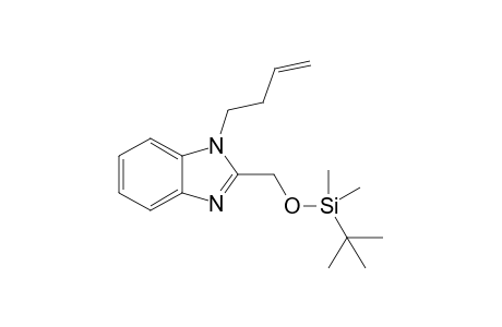 N-(3-Butenyl)-2-({[tert-butyl(dimethyl)silyl]oxy}methyl)-1H-benzimidazole