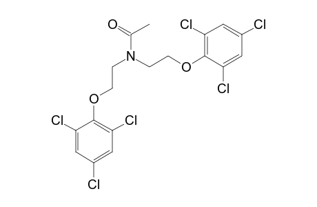 N,N-bis[2-(2,4,6-trichlorophenoxy)ethyl]acetamide