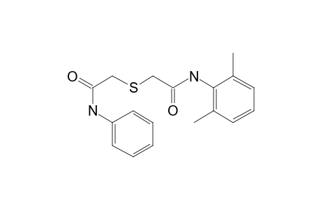 N-(2,6-Dimethyl-phenyl)-2-phenylcarbamoylmethylsulfanyl-acetamide