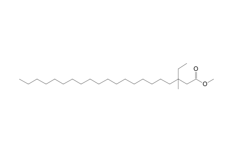 Heneicosanoic acid, 3-ethyl-3-methyl-, methyl ester