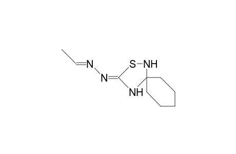 5-ETHYLIDENEHYDRAZONO-3,3-PENTAMETHYLEN-1,2,4-THIADIAZLOIDINE