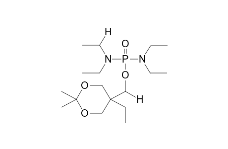 2,2-ISOPROPYLIDENEDI(HYDROXYMETHYL)BUTAN-1-OL,BIS(DIETHYLAMIDO)PHOSPHATE