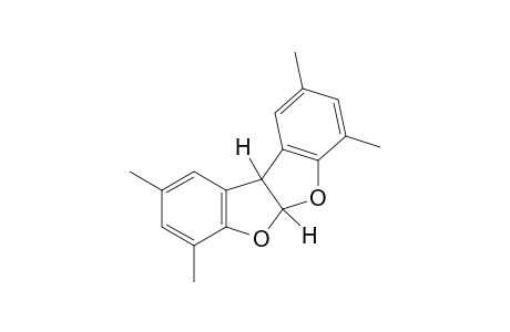 5a,10b-dihydro-2,4,7,9-tetramethylbenzofuro[2,3-b]benzofuran