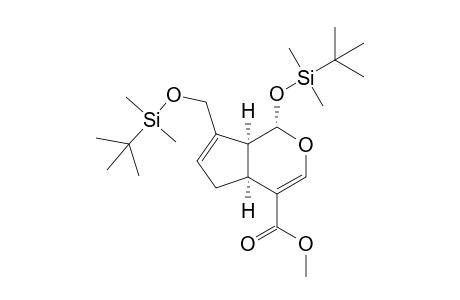 (1S,4aS,7aS)-1-[tert-butyl(dimethyl)silyl]oxy-7-[[tert-butyl(dimethyl)silyl]oxymethyl]-1,4a,5,7a-tetrahydrocyclopenta[c]pyran-4-carboxylic acid methyl ester