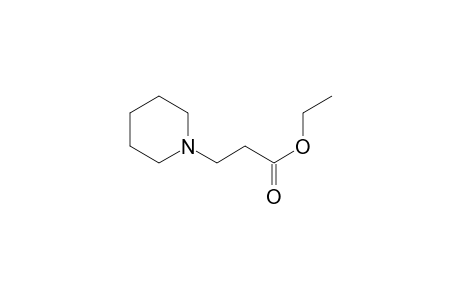 1-piperidinepropionic acid, ethyl ester