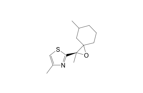 (2R)-4-Methyl-2-(2,5-dimethyl-1-oxa-spiro[2.5]oct-2-yl)thiazole