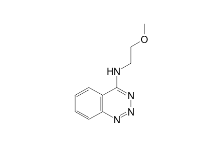 4-[(2-methoxyethyl)amino]-1,2,3-benzotriazine