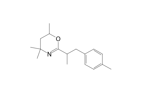 2-(1'-p-methylbenzyl)-ethyl-4,4,6-trimethyl-5,6-dihydro-4H-1,3-oxazine