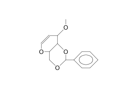 4,6-O-BENZYLIDENE-3-O-METHYL-D-GLUCAL;1,5-ANHYDRO-4,6-O-BENZYLIDENE-2-DEOXY-3-O-METHYL-D-ARABINO-HEX-1-ENITOL