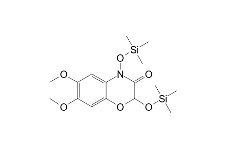 2,4-Bis(trimethylsiloxy)-6,7-dimethoxy-2H-1,4-benzoxazin-3-one