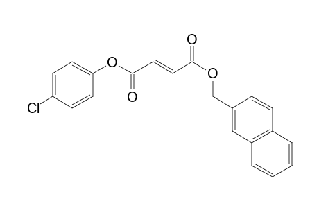 Fumaric acid, 4-chlorophenyl naphth-2-ylmethyl ester