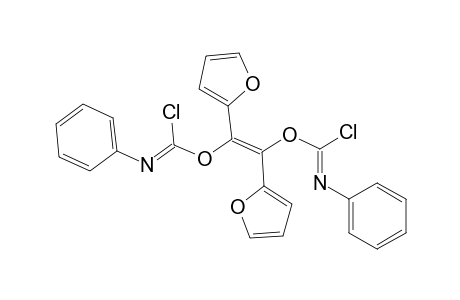 (E)-1,2-Di-(2-furyl)vinylene-bis(N-phenylchloroformimidate)