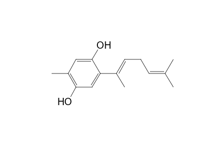 (1'E)-2(1',5'-DIMETHYLHEXA-1',4'-DIENYL)-5-METHYLBENZENE-1,4-DIOL