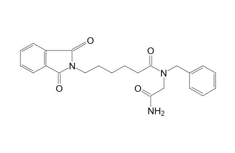 N-benzyl-N-(carbamoylmethyl)-1,3-dioxo-2-isoindolinehexanamide