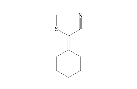 A-(Methylthio)-DELTA1,A-cyclohexanecetonitrile