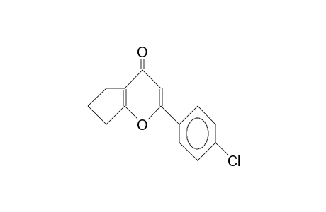 2-(4-Chloro-phenyl)-5,6-trimethylene-4-pyrone