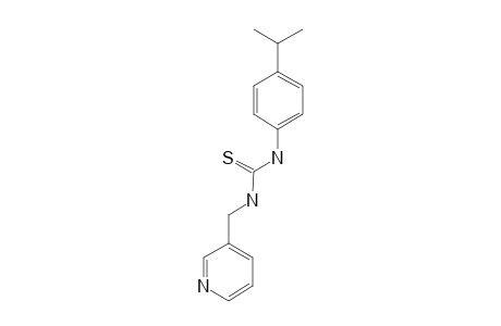 1-(p-cumenyl)-3-[(3-pyridyl)methyl]-2-thiourea