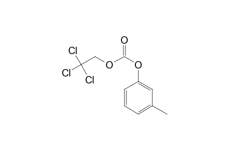 Carbonic acid, 2,2,2-trichloroethyl 3-methylphenyl ester