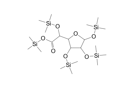 Trimethylsilyl 1,2,3,5-tetrakis-O-(trimethylsilyl)hexofuranuronate